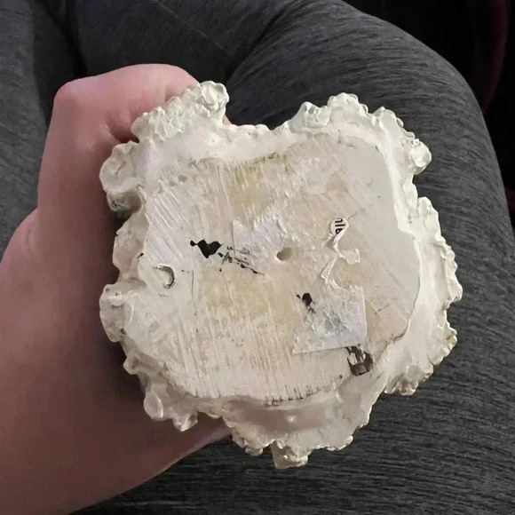 EUC Black Afro American  Ceramic Girl With Grapes Fingerine Beautiful Decor - Picture 6 of 6